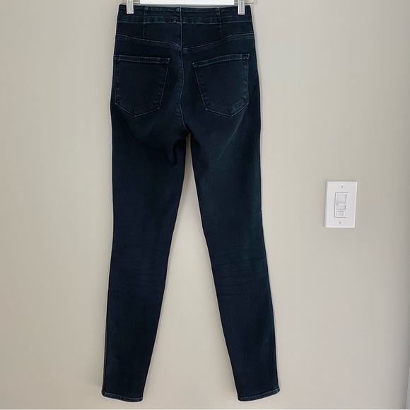 J Brand Natasha Sky High Skinny Jeans
Exposed Button Fly Stretch Denim 24 - Picture 10 of 16